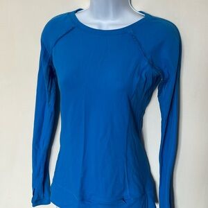 Lululemon Women's Blue Long Sleeve Top